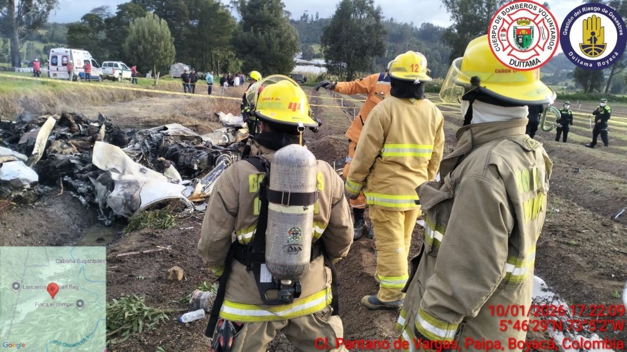 Accidente de avioneta de Yeison Jiménez