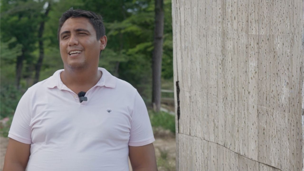 Luis Ángel González, autoridad tradicional de la comunidad.