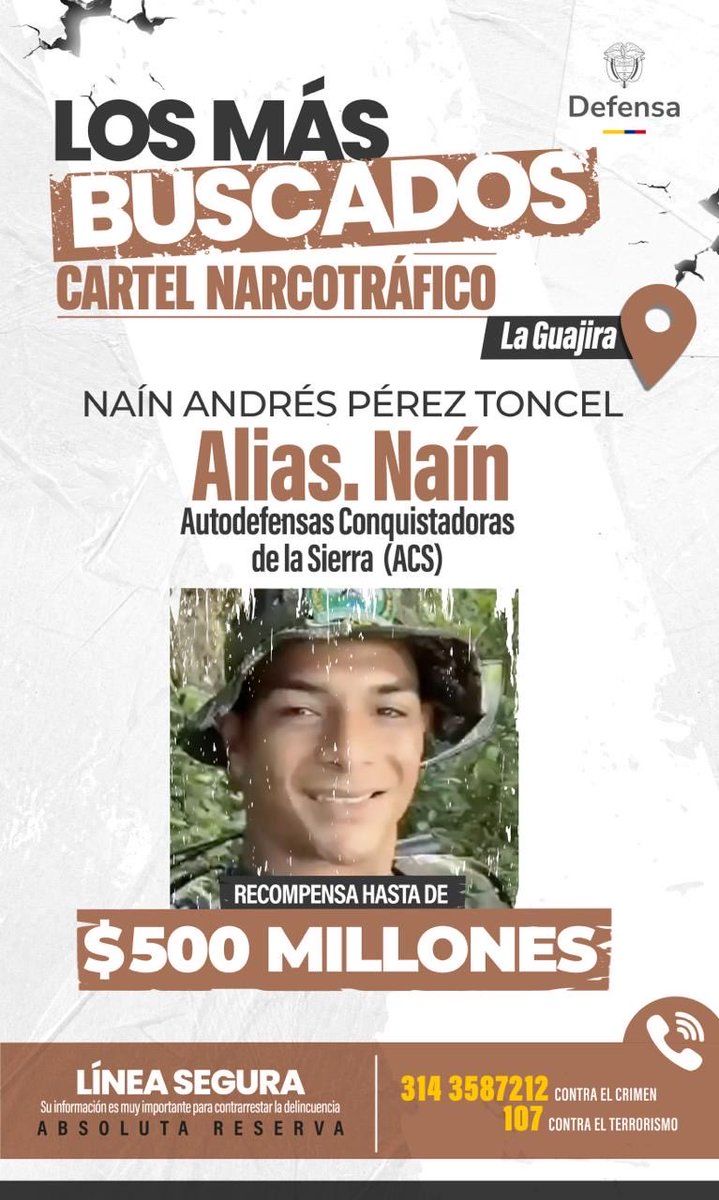 Alias Nain cartel buscado
