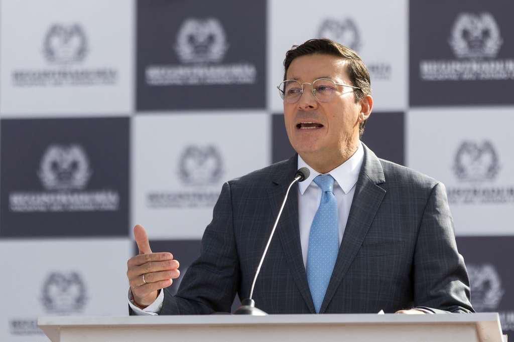 El registrador nacional, Hernán Penagos