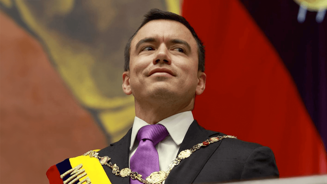 Daniel Noboa presidente Ecuatorianoo