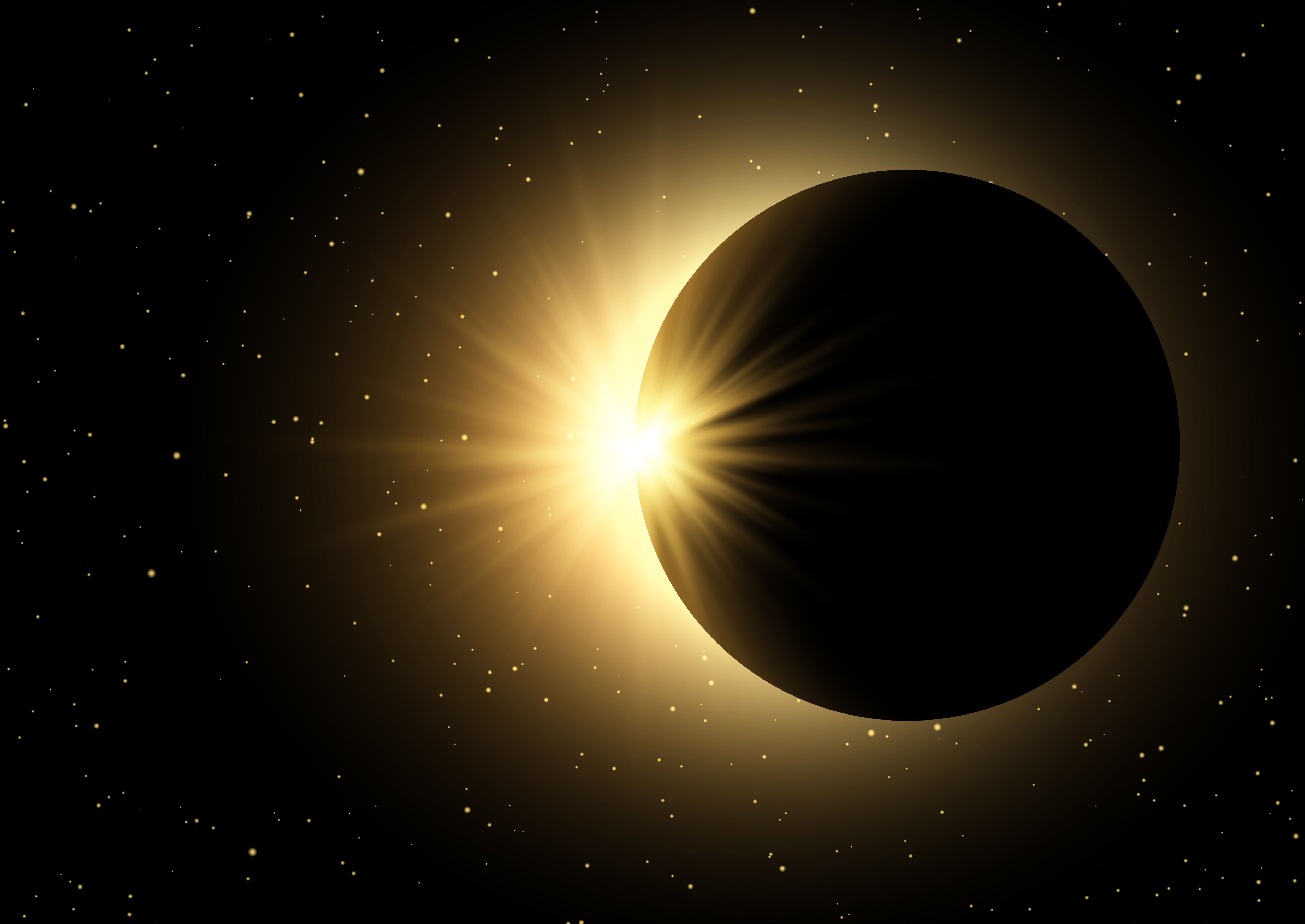 Un eclipse solar anular ocurre cuando la Luna se alinea con el Sol sin taparlo del todo