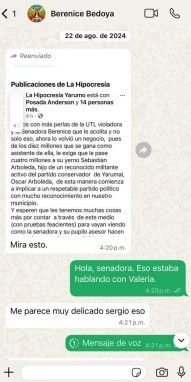 Chat Berenice Bedoya 1