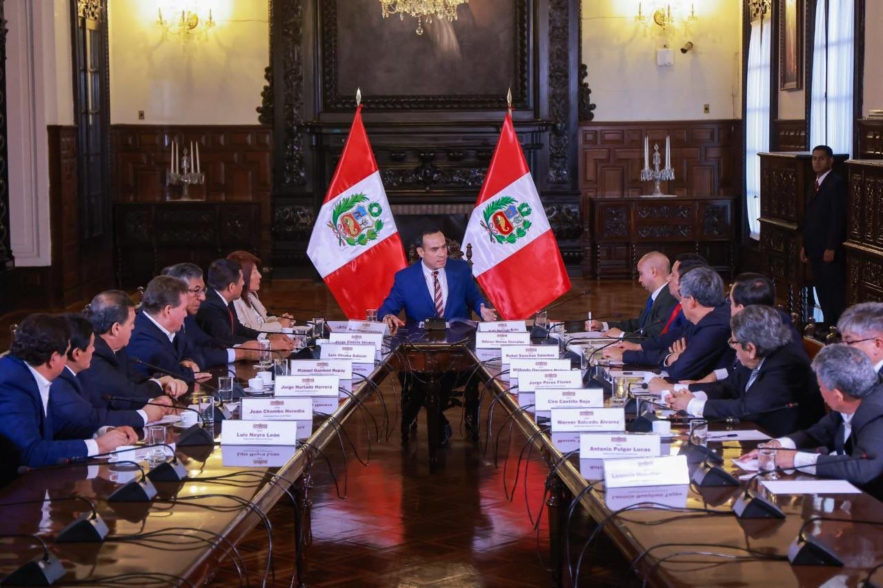 Sesión plenaria del Congreso de la República del Perú