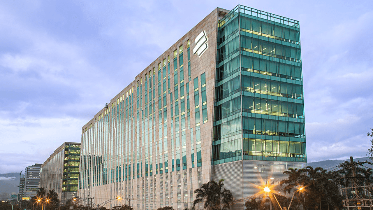 Edificio de Bancolombia med