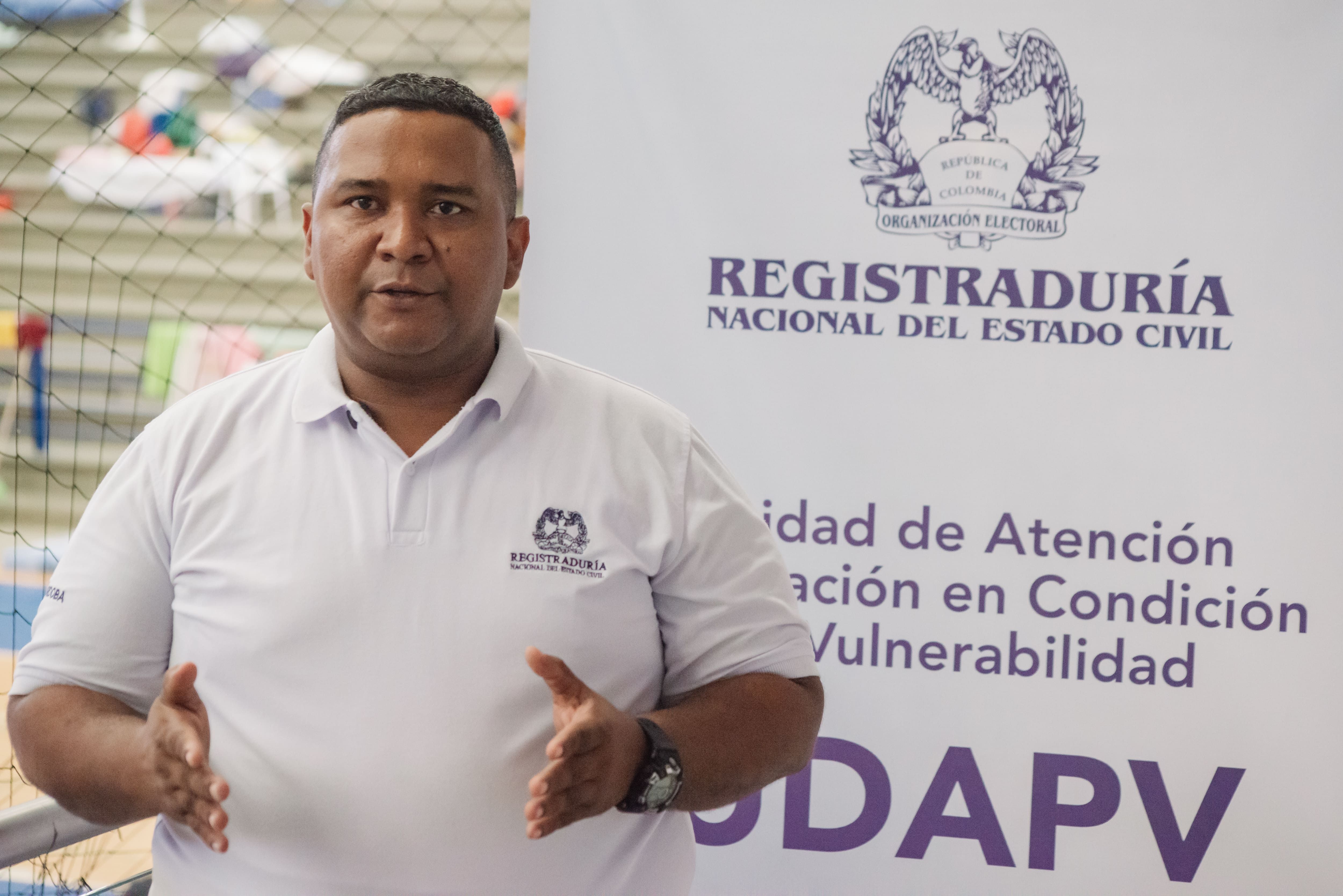 Operario máquina Registraduría