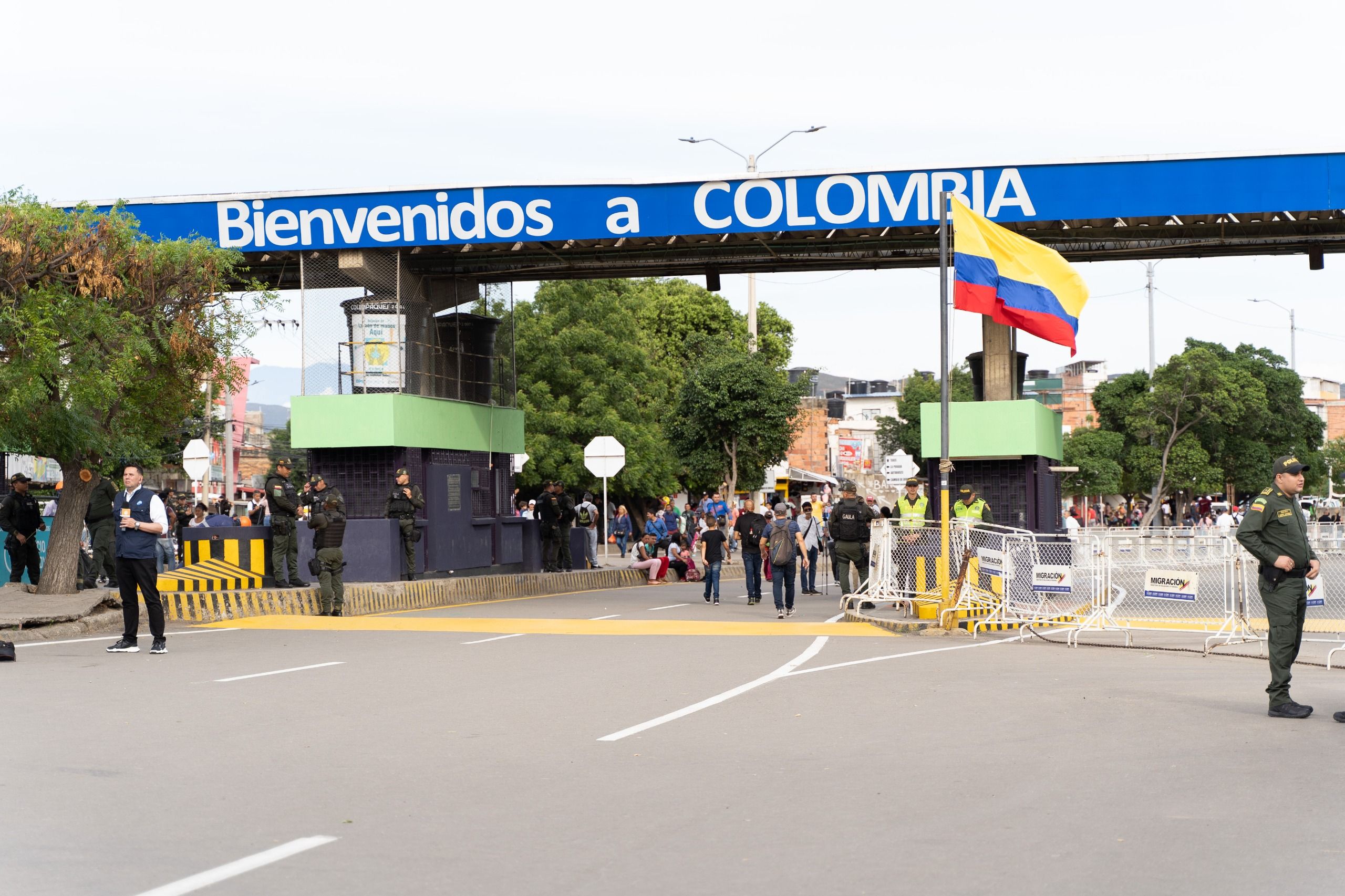 Puente internacional Atanasio Girardot. Créditos: Cancillería