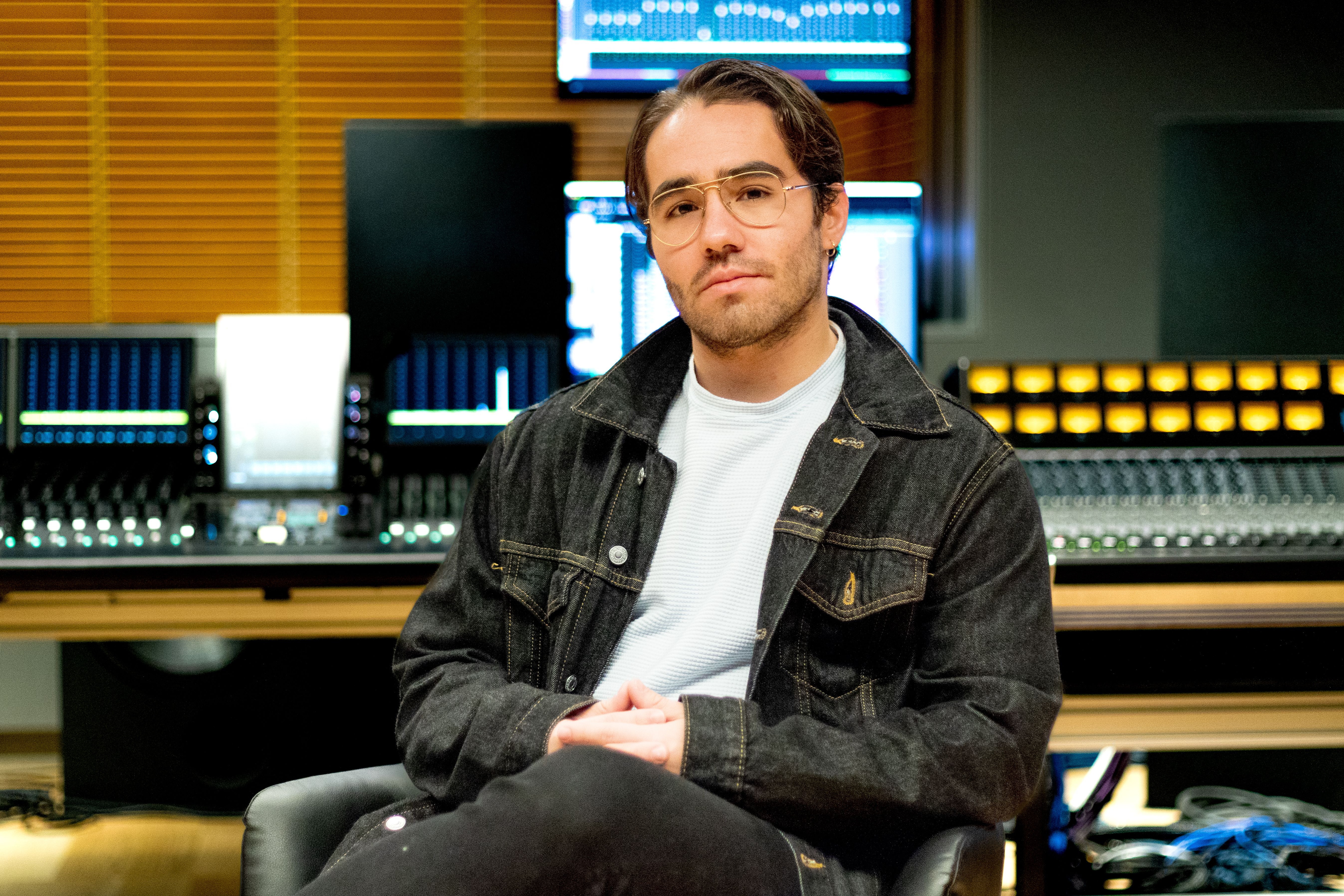 El compositor colombiano Manuel Calderón