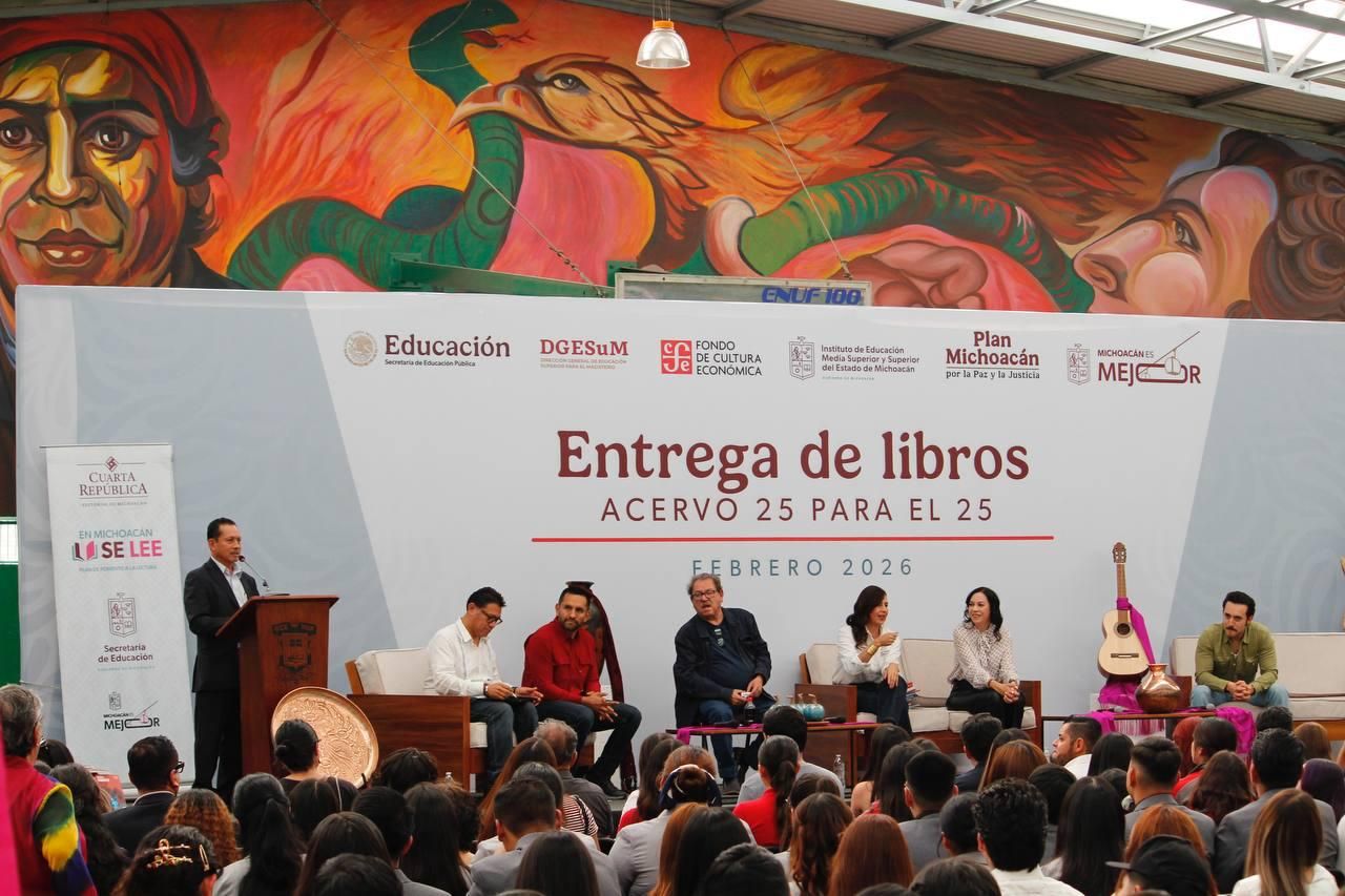 25 para el 25 entrega de libros méxico