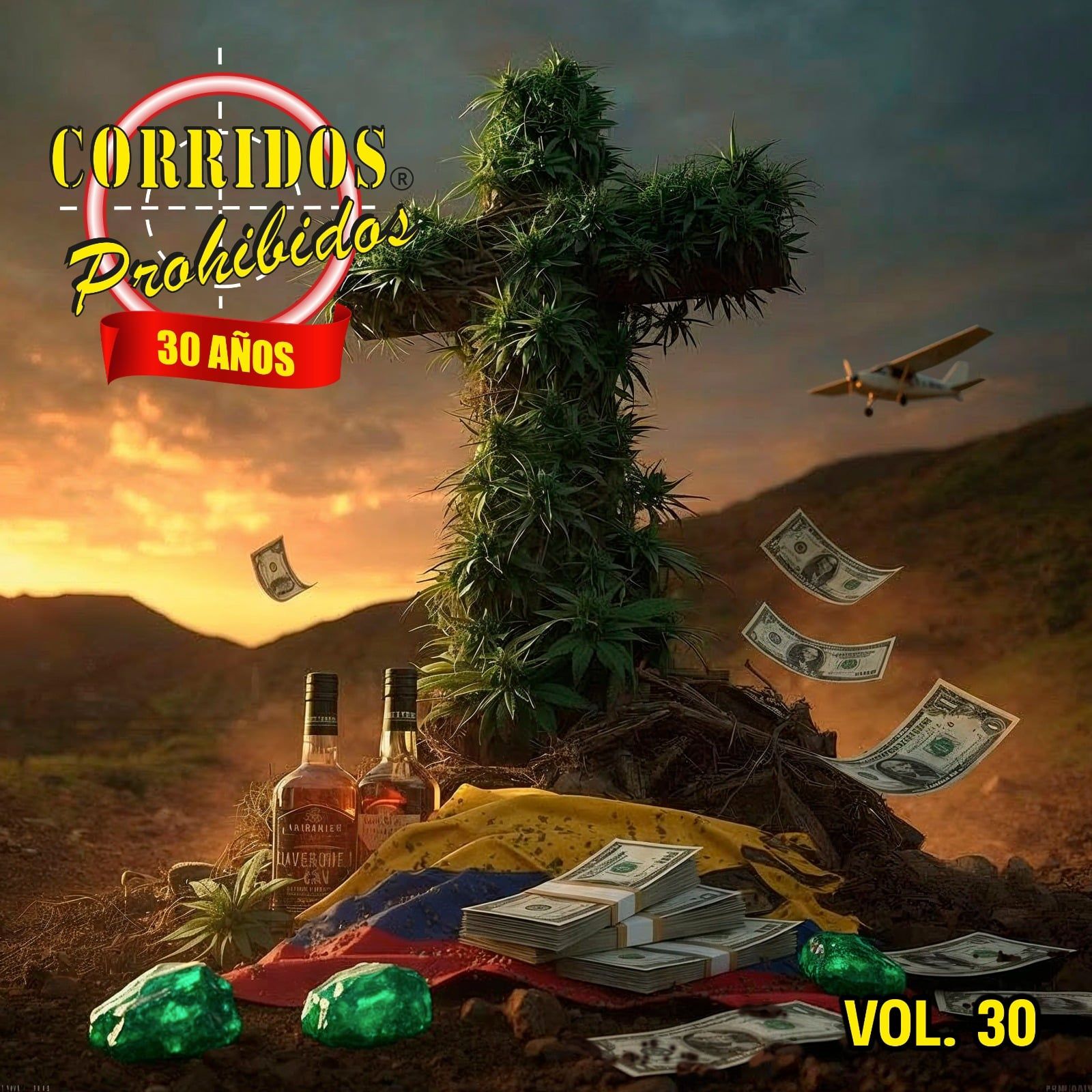 La cruz de marihuana