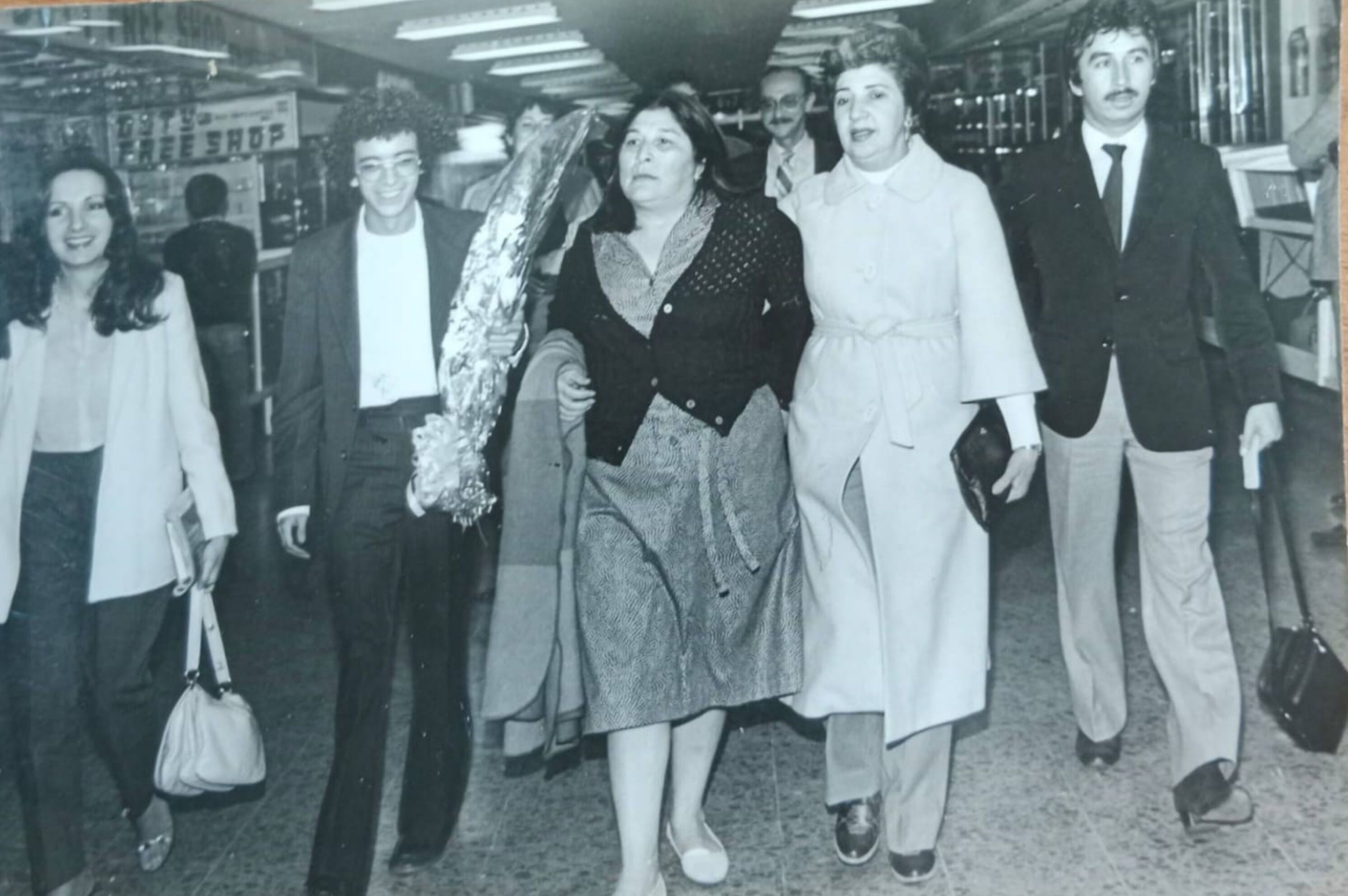 Alirio Castillo con Mercedes Sosa