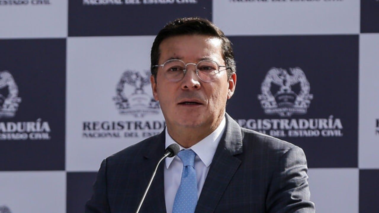 Registrador Hernán Penagos. Créditos: Colprensa
