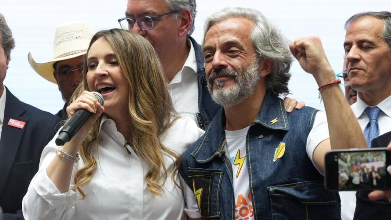 Paloma Valencia y Juan Daniel Oviedo