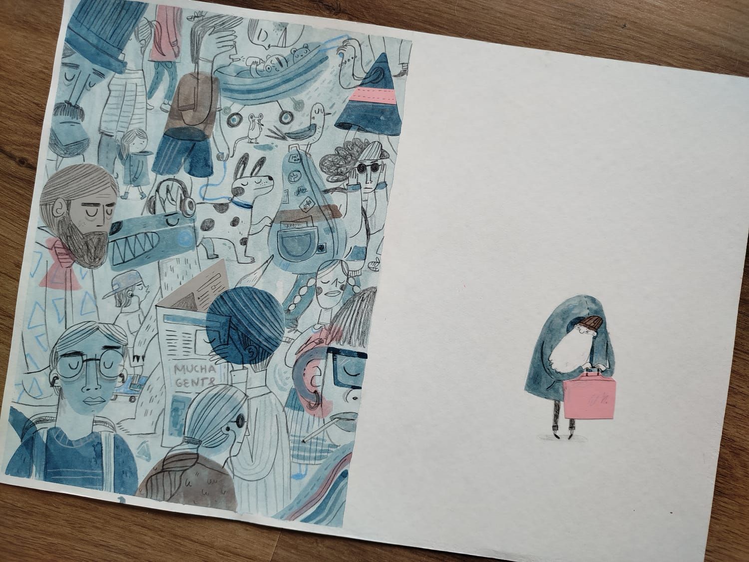 Ilustraciones de ‘Señor Nadie’