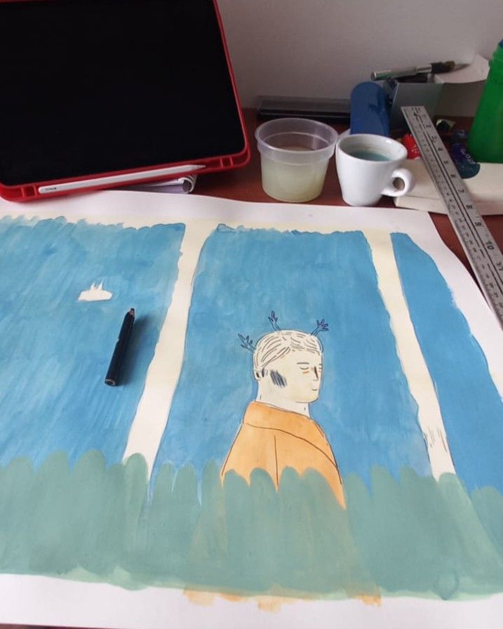 Proceso de creación de ‘Crecer’.