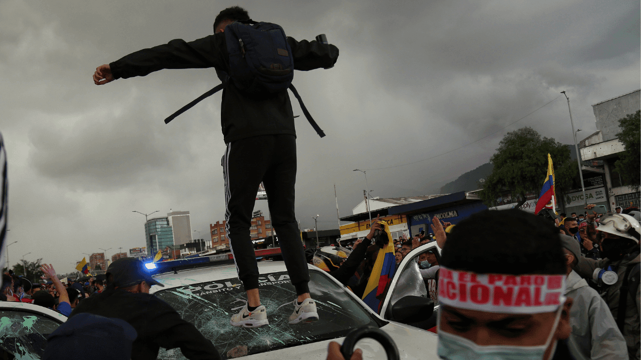 Estallido social de 2021 en Colombia foto