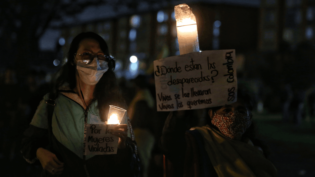 Protestas en la calle Paro Nacional 2021 a