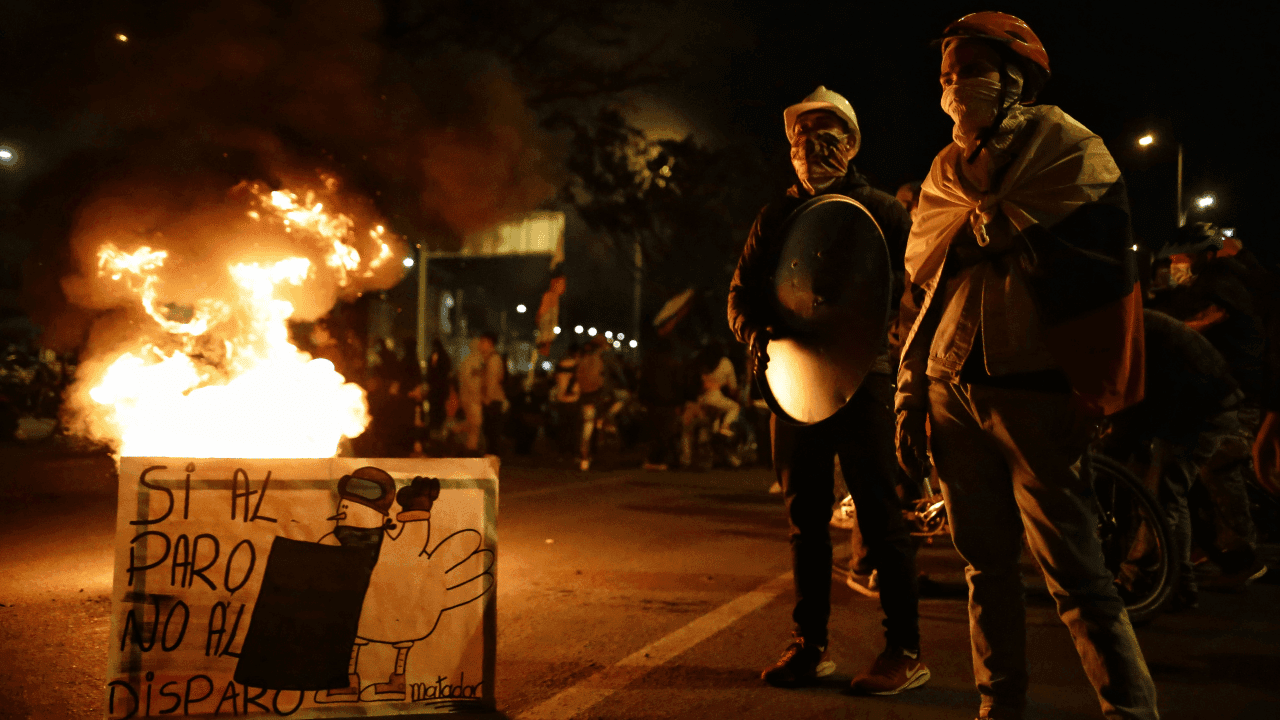 Paro nacional de 2021 estallido protestas