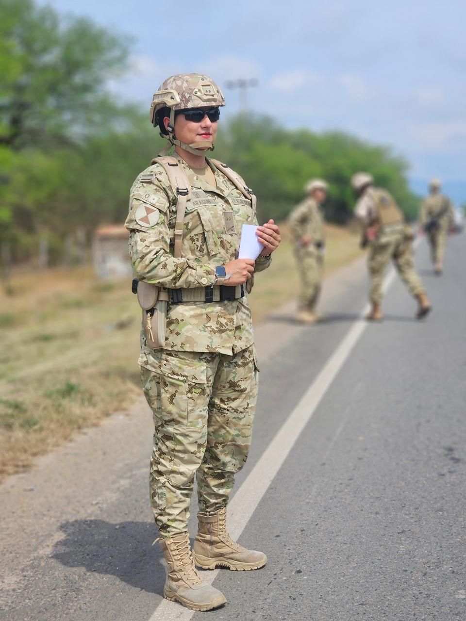 Teniente  escuadron  de armas